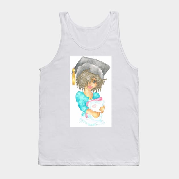 cute girl 50 Tank Top by Miss Attitudes